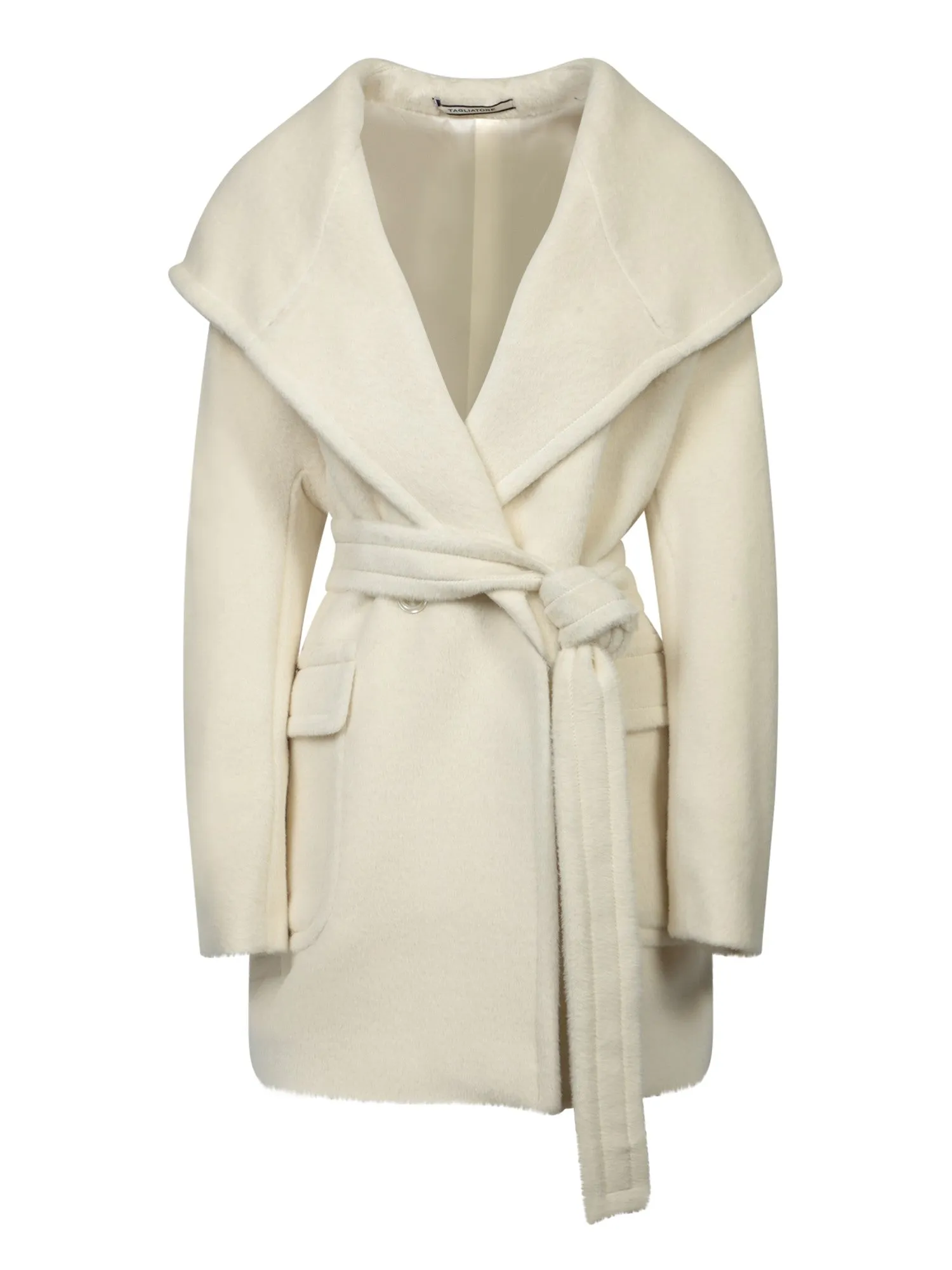 Jilly Wool Coat in White