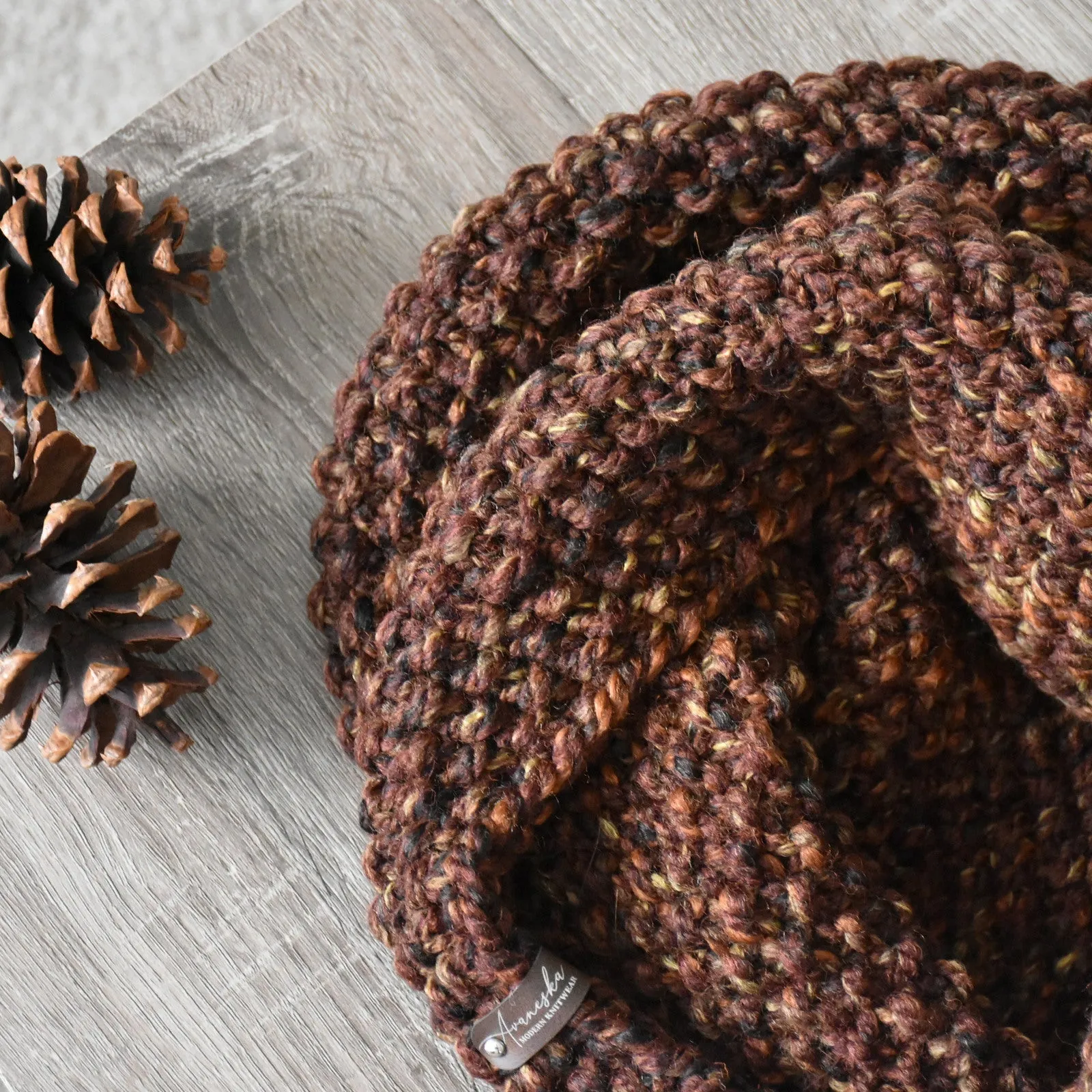 Knit Chunky Scarf | THE VERMONT