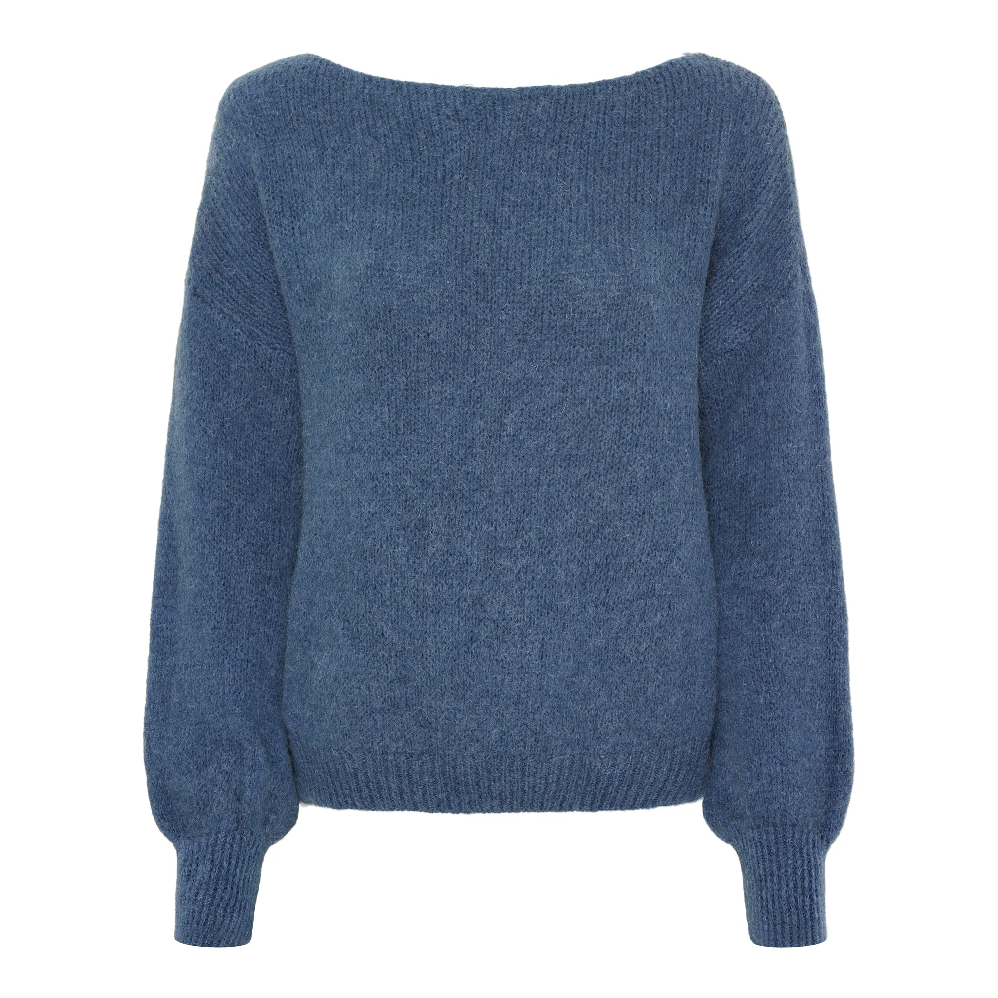 Knitted Jumper in Blue