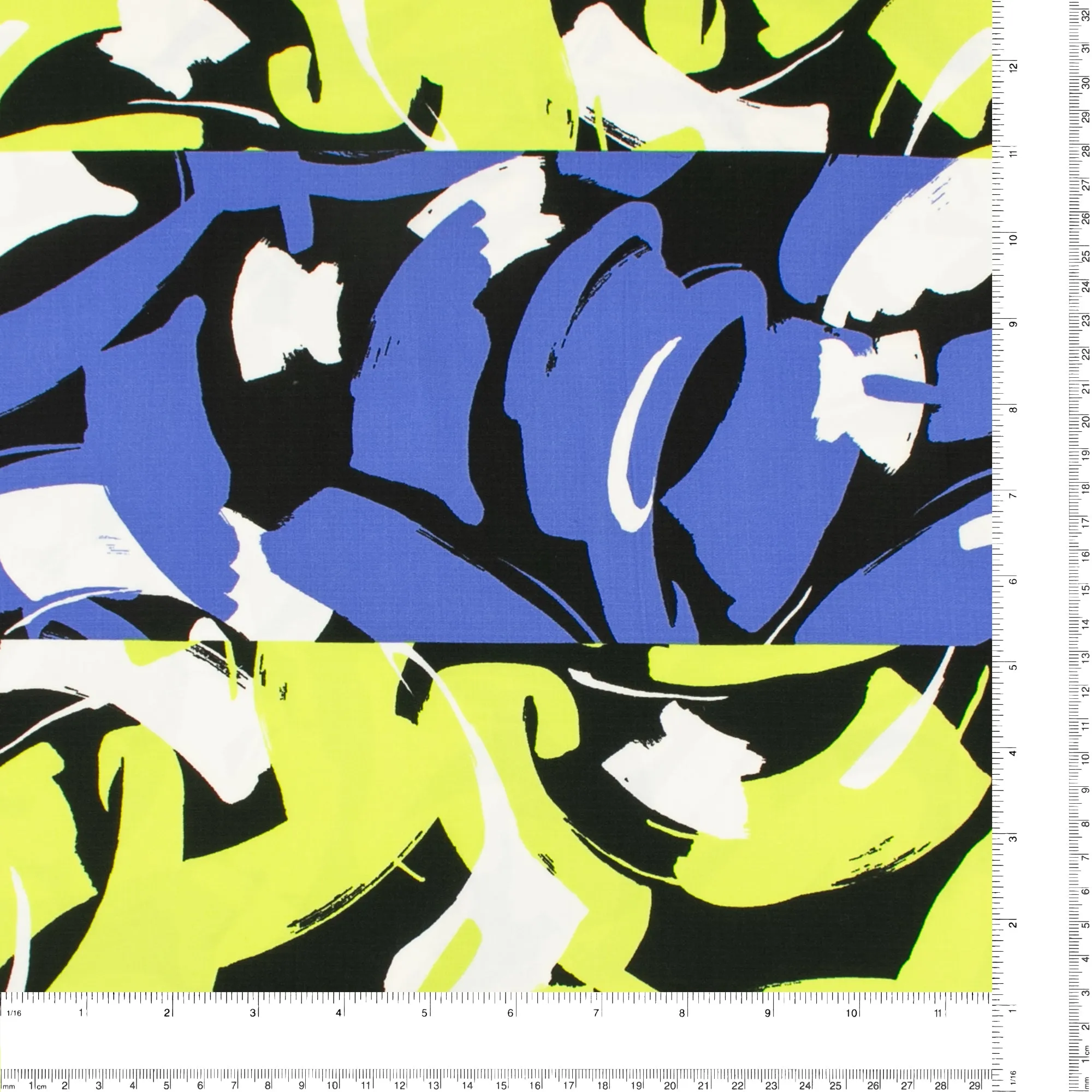 Printed Linen Look - CAROL - 002 - Multi