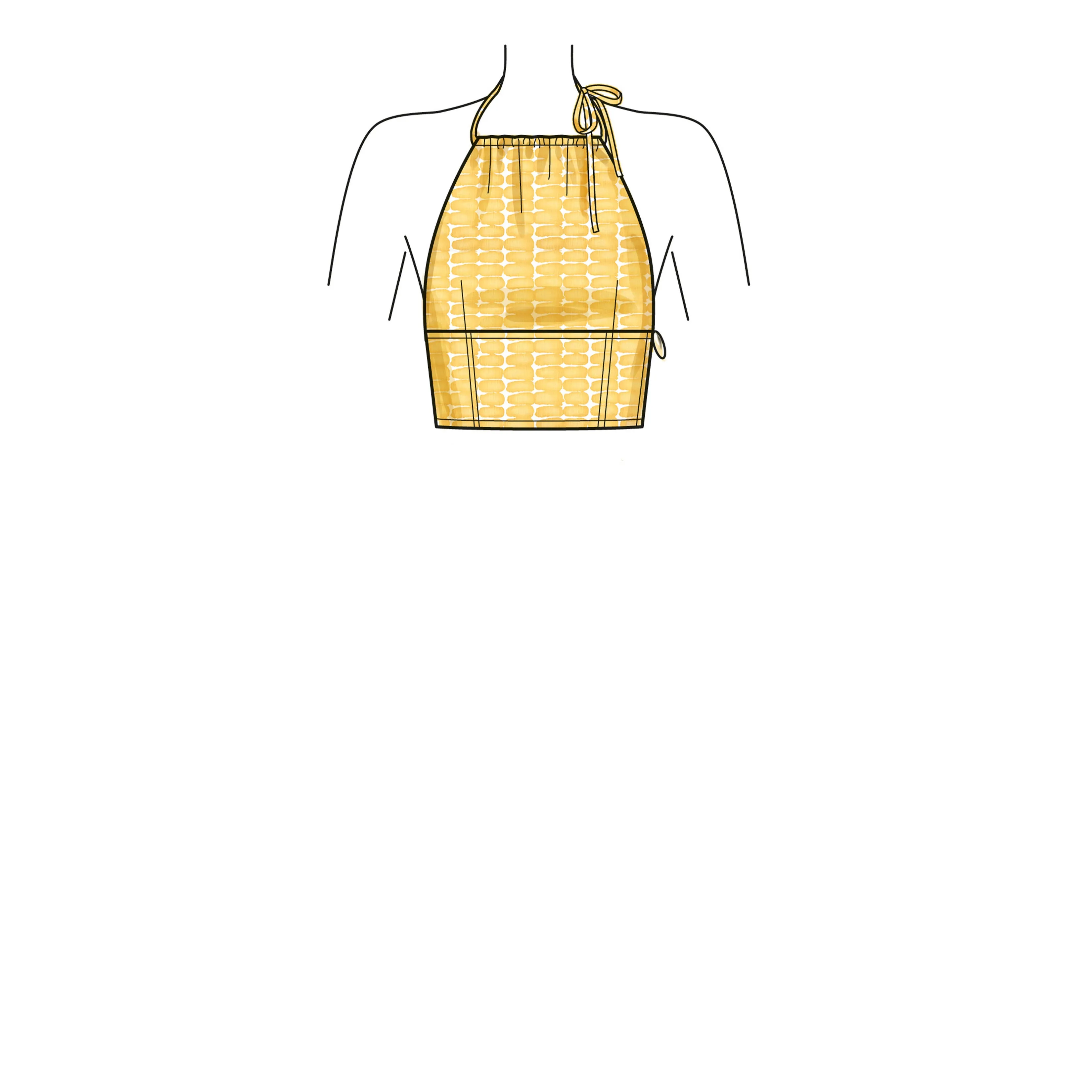 Simplicity Pattern SS9613 Misses' Top and Skirts