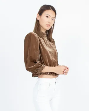 Velvet Blouse
